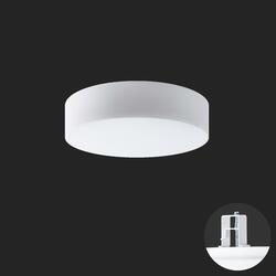 OSMONT 63096 ERIS V3 stropní/nástěnné skleněné polovestavné svítidlo bílá IP44 2700-6500 K 32W LED