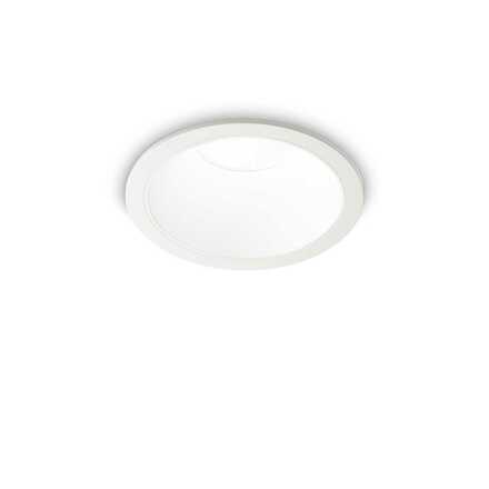 LED Zápustné bodové svítidlo Ideal Lux Game Round White White 192291 11W 850lm 3000K IP20 bílé