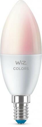 WiZ SET 2x LED žárovka E14 C37 Candle 4,9W (40W) 470lm 2700-6500K RGB IP20, stmívatelná