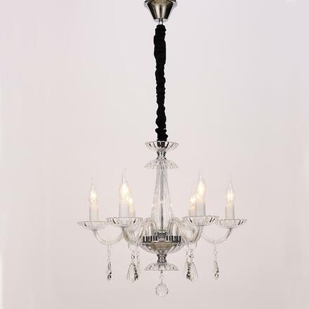 ACA Lighting Crystal závěsné svítidlo BLK80386PCC