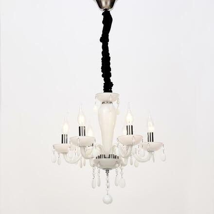 ACA Lighting Crystal závěsné svítidlo BLK82046PWC