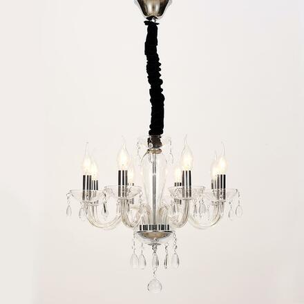 ACA Lighting Crystal závěsné svítidlo BLK82048PCC