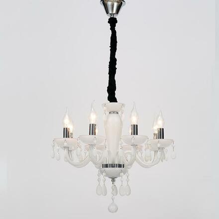 ACA Lighting Crystal závěsné svítidlo BLK82048PWC