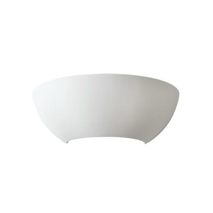 ACA Lighting Gypsum nástěnné sádrové svítidlo G85151W