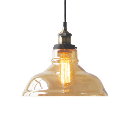 ACA Lighting Vintage závěsné svítidlo KS1295PAM1BK