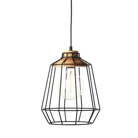 ACA Lighting Vintage závěsné svítidlo KS159326BK