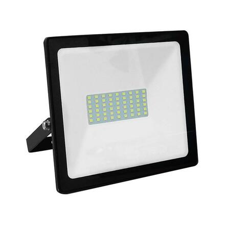 ACA Lighting černá LED SMD reflektor IP66 50W 4000K 4250Lm 230V Ra80 Q5040