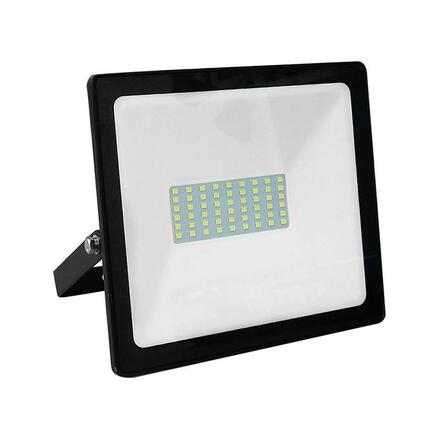 ACA Lighting černý LED SMD FLOOD reflektor IP66 50W modrá 230V Q50B