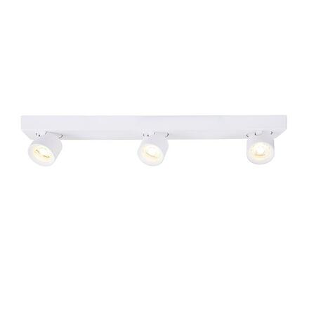 ACA Lighting bodové svítidlo nástěnné LED 15W COB 80° 3000K 1200LM bílá hliník 54X7XH10CM PLUTO RA33LEDS54WH