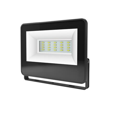 ACA Lighting černá LED SMD reflektor IP66 20W 3000K 2000Lm 230V AC Ra80 V2030