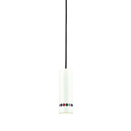 ACA Lighting závěsné svítidlo 1XGU10 BUTTONS bílá kov IP20 D6XD10XH150CM YL22271PCF