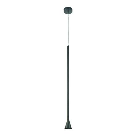 ACA Lighting závěsné svítidlo 1XGU10 CLOUZOT černá kov IP20 D7,5XD10XH190CM YL22801PBK