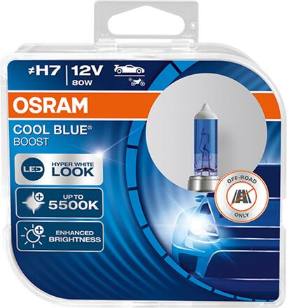 OSRAM H7 62210CBB–HCB COOL BLUE BOOST 5500K 80W