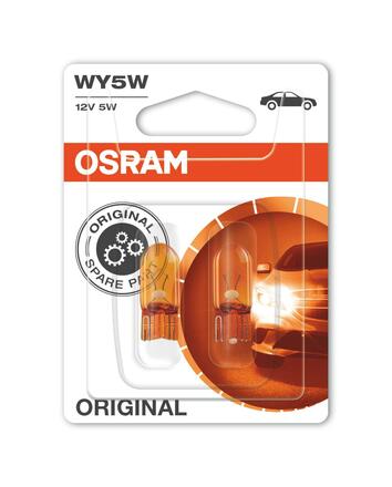 OSRAM WY5W 12V 5W W2,1x9,5d 2ks blistr 2827NA-02B