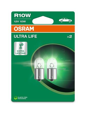 OSRAM R10W 12V 10W BA15s ULTRA LIFE 2ks blistr 5008ULT-2BL