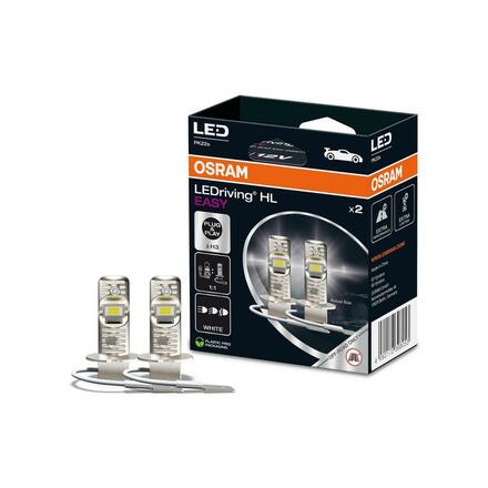 OSRAM LEDriving HL EASY H3 12V 8W PK22s 6500K White 2ks 64151DWESY-2HB