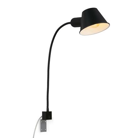 BRILONER Noční lampička pr. 14 cm 1x E27 10W černá BRI 2079-015