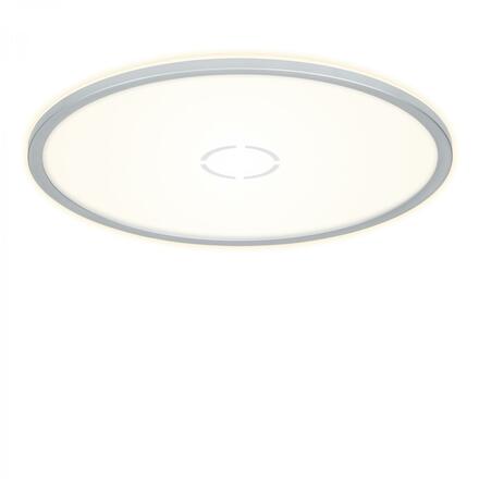 BRILONER Slim svítidlo LED panel, pr. 42 cm, 3000 lm, 22 W, stříbrná BRI 3392-014