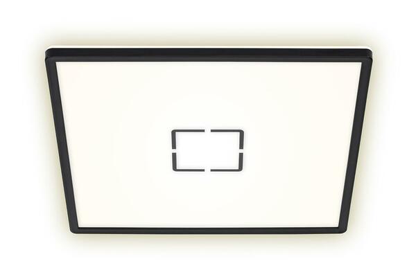 BRILONER Slim svítidlo LED panel, 42 cm, 3000 lm, 22 W, černá BRI 3393-015