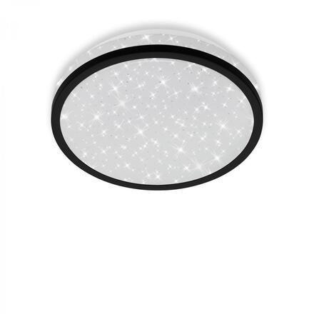 BRILONER LED stropní svítidlo hvězdné nebe, pr. 21,7 cm, 10 W, černá BRI 3456-015