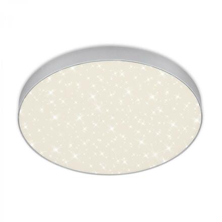 BRILONER LED stropní svítidlo hvězdné nebe, pr. 38,7 cm, 24,5 W, stříbrná BRI 7075-414