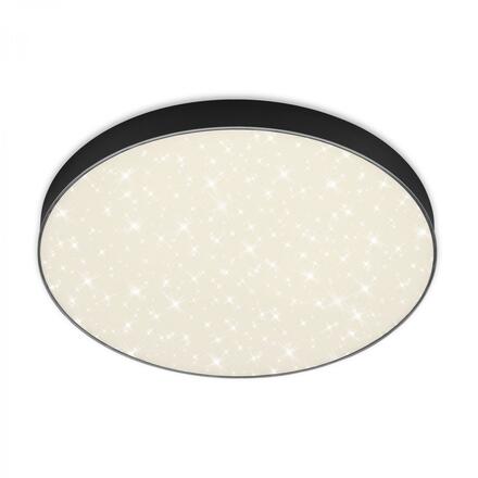 BRILONER LED stropní svítidlo hvězdné nebe, pr. 38,7 cm, 24,5 W, černá BRI 7075-415