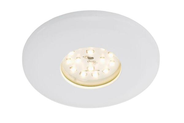 BRILONER LED vestavné svítidlo, pr. 9,3 cm, 5 W, bílé IP65 BRI 7227-016