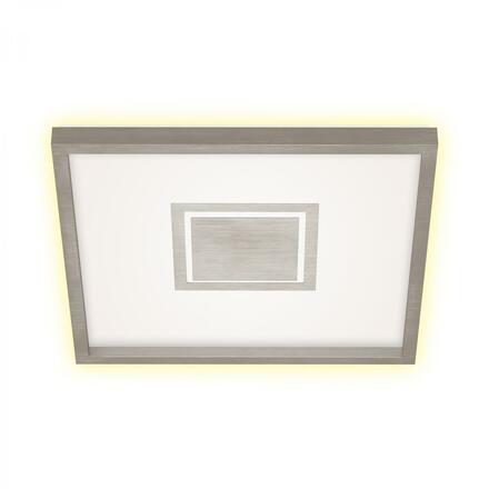 BRILONER Svítidlo LED panel, 42,3 cm, 3000 lm, 22 W, matný nikl BRI 7367-112