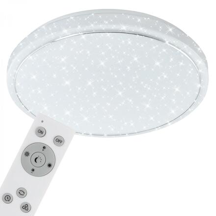 BRILONER LED stropní svítidlo hvězdné nebe, pr. 56 cm, 48 W, bílé BRILO 3345-016