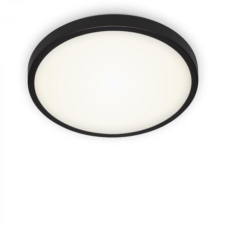 BRILONER LED stropní svítidlo, pr. 29 cm, 12 W, černá BRILO 3455-015