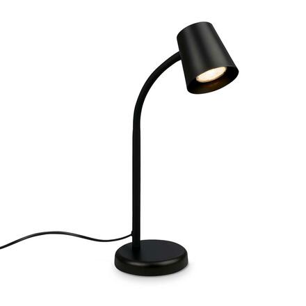 BRILONER Stolní lampa, 38,5 cm, 1x GU10, max. 9W, černá BRILO 7476015