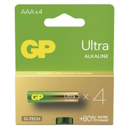 EMOS Alkalická baterie GP Ultra AAA (LR03), 4 ks B02114