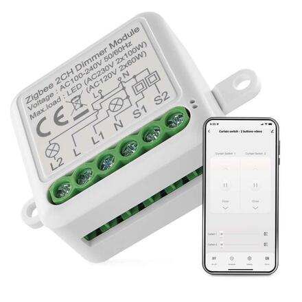 EMOS GoSmart modul stmívací IP-2112DZ, ZigBee, 2-kanálový H5108