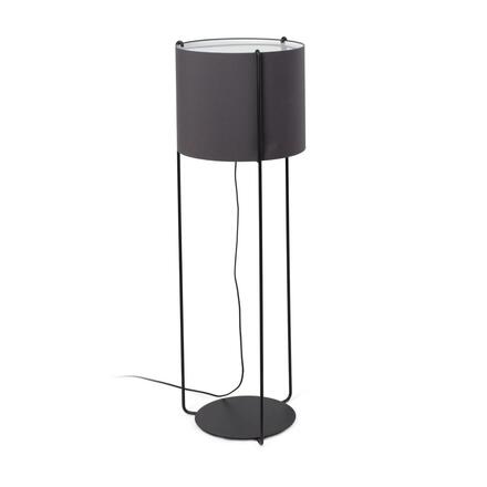 FARO DRUM černá/šedá stojací lampa