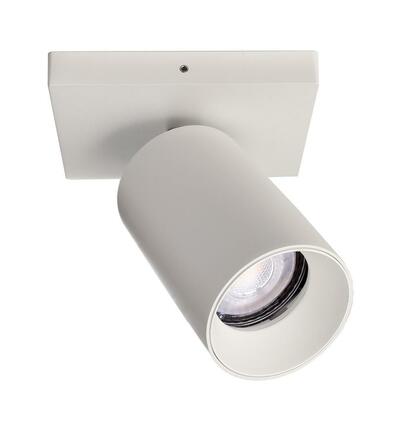 Deko-Light stropní přisazené svítidlo - Can Tilt hranaté, 1x 7,5 W GU10, bílá 348245