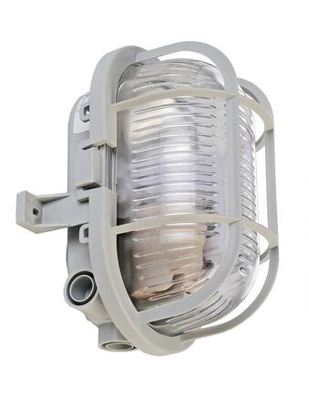 Deko-Light nástěnné a stropní svítidlo Syrma Oval šedá 220-240V AC/50-60Hz E27 1x max. 42,00 W 170 šedá 401013