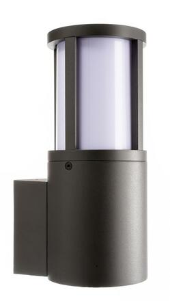 Deko-Light nástěnné přisazené svítidlo - Facado II kulaté opal, 1x max 20 W, šedá 731154