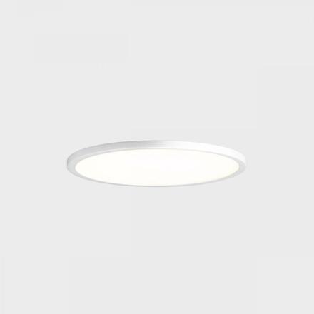 KOHL-Lighting DISC SLIM zapuštěné svítidlo s rámečkem pr. 90 mm bílá 6 W CRI 80 3000K Non-Dimm