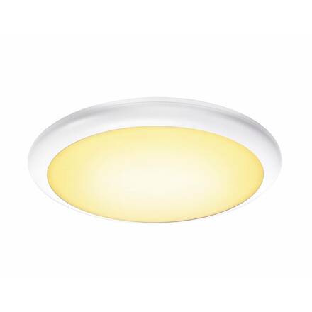 BIG WHITE RUBA 20 CW LED, venkovní nástěnné a stropní nástavbové svítidlo, bílá, IP65, 3000/4000K 1001911