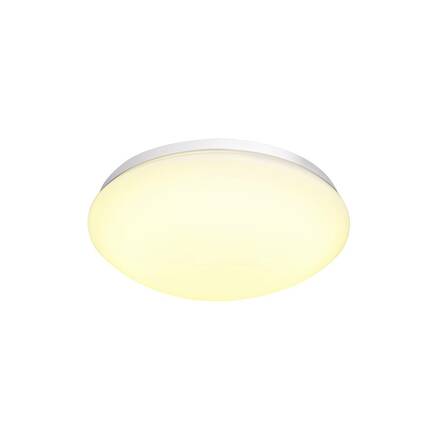 BIG WHITE LIPSY 30 Dome LED, venkovní nástěnné a stropní nástavbové svítidlo, bílá, IP44, 3000/4000K 1002020