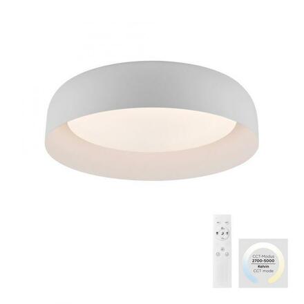 JUST LIGHT LED stropní svítidlo průměr 40 bílé stmívatelné dálkovým ovladačem CCT 2700-5000K LD 14215-16