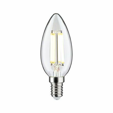 PAULMANN Eco-Line Filament 230V LED svíčka E14 98mm 2,5W 4000K čirá