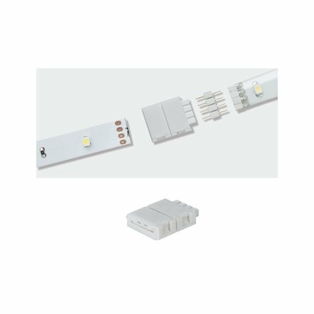 Paulmann YourLED ECO Clip-to-YourLED Connector Bílá, Plast 704.90 P 70490