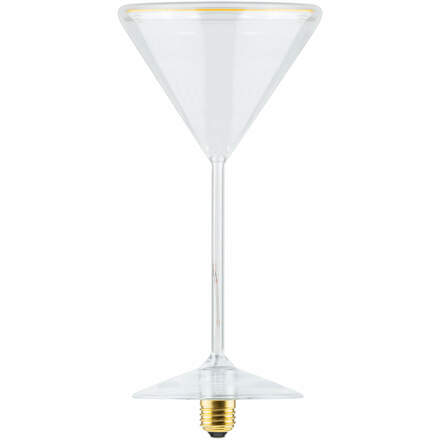 Segula 55460 LED Floating Martini čirá E27  6 W (48 W) 600 Lm 2200 K