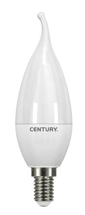 CENTURY LED ECOLINE SVÍČKA PLAMEN 3W E14 3000K 250Lm 180d 37x100mm IP20 CEN ELM1C-031430BL