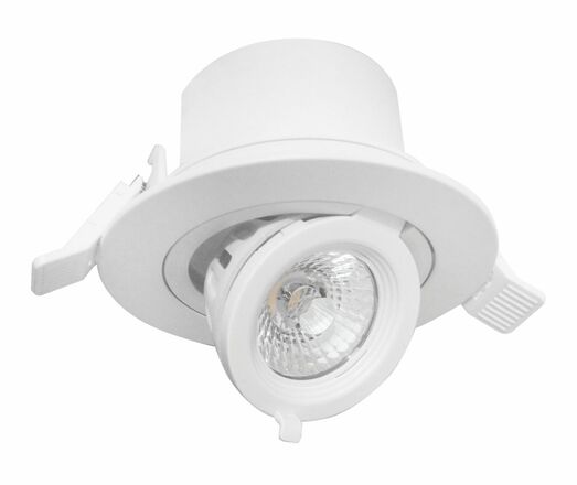 CENTURY LED SPOT REGIA ZAPUŠTĚNÉ VÝKLOPNÉ 90mm 8W 4000K Ra95 730Lm 38d DIMM IP21 CEN RGOD-089040