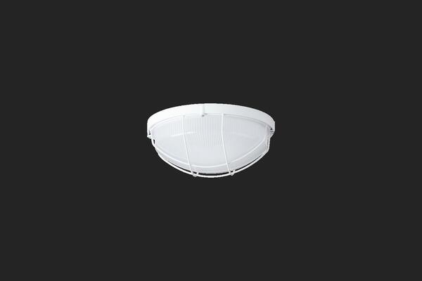 OSMONT 57756 ELEKTRA 4 stropní/nástěnné průmyslové plastové svítidlo bílá IP65 4000 K 15W LED nouzové kombinované 3 h