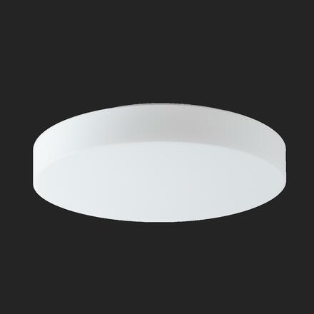 OSMONT 68088 ELSA 5 stropní/nástěnné skleněné svítidlo bílá IP44 3000 K 25W LED nouzové kombinované 3 h