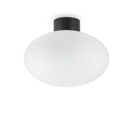 Venkovní stropní přisazená základna Ideal Lux Clio MPL1 Bianco 148847 E27 1x60W IP44 9cm bílá