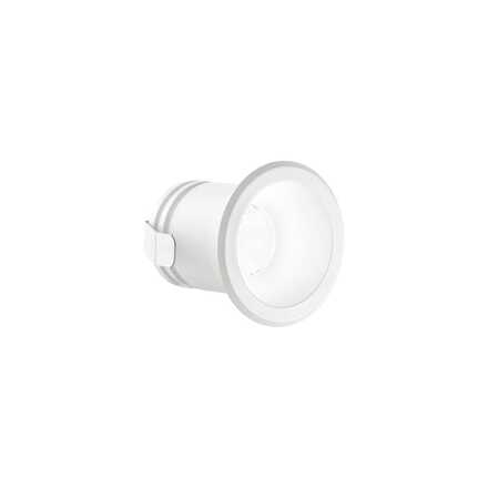 LED Zápustné schodišťové svítidlo Ideal Lux Virus WH GD 244822 3W 210lm 3000K IP20 bílo-zlaté